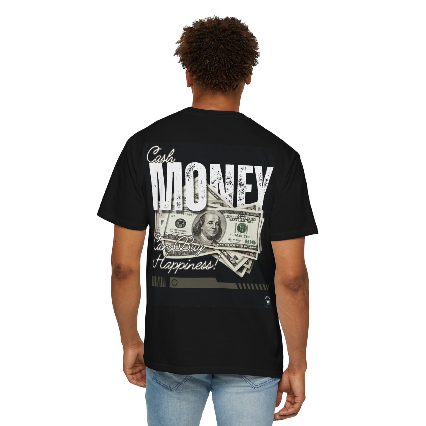 Cash Money Happiness Unisex Garment-Dyed T-shirt